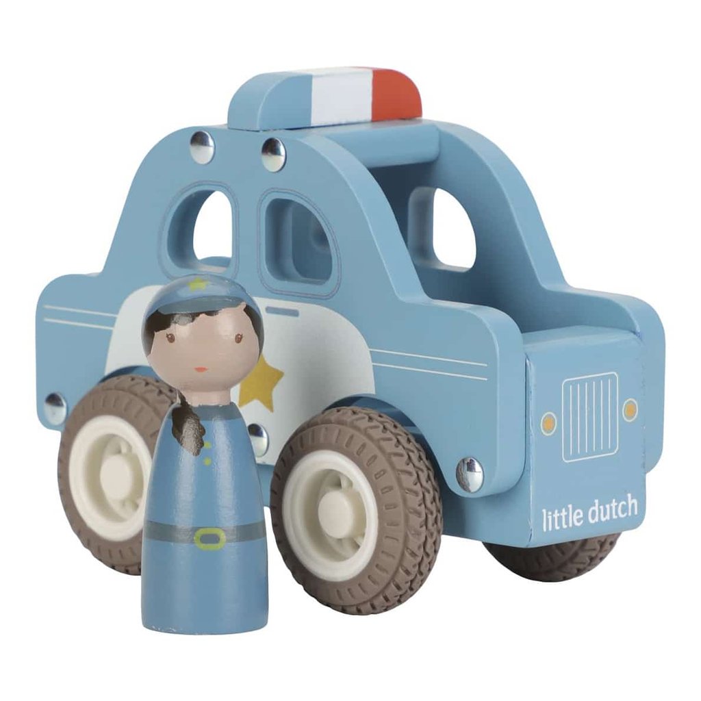 Little Dutch Holz Polizeiauto FSC