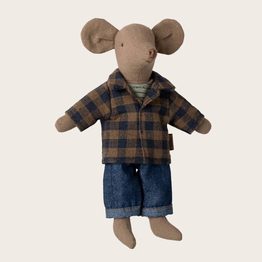 Maileg Papa Maus Hellbraun