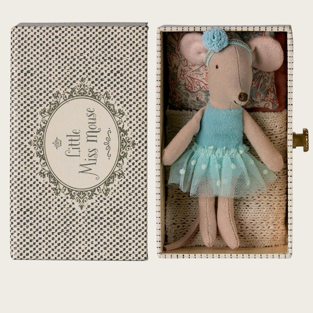 Maileg Tanzmaus im Tagesbett, Kleine Schwester