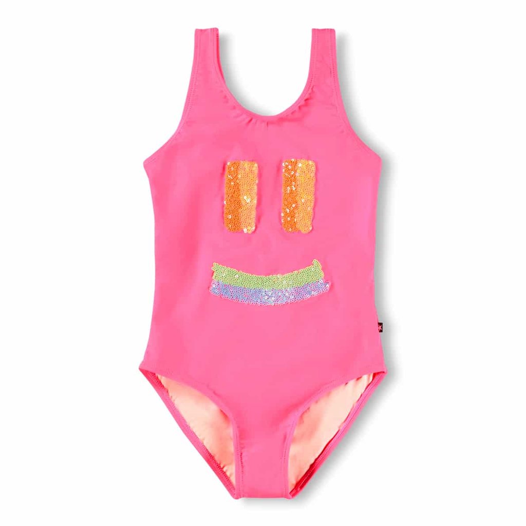 Molo Badeanzug Nika, Pink Face