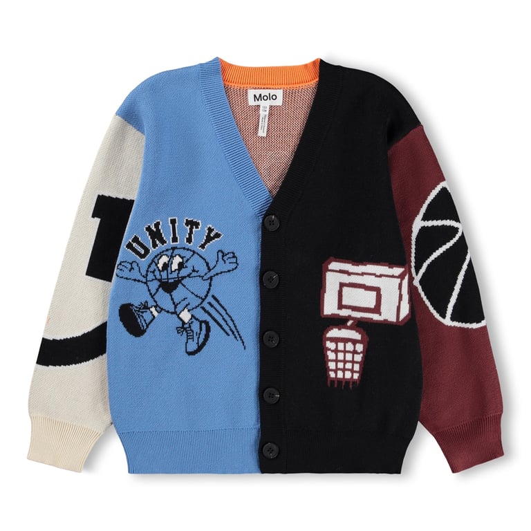 Molo Cardigan Jacke Burt, Basket Comics