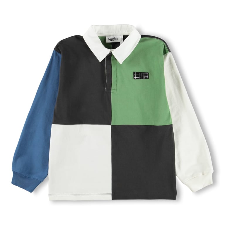 Molo Langarm-Shirt Relz, Check Mix