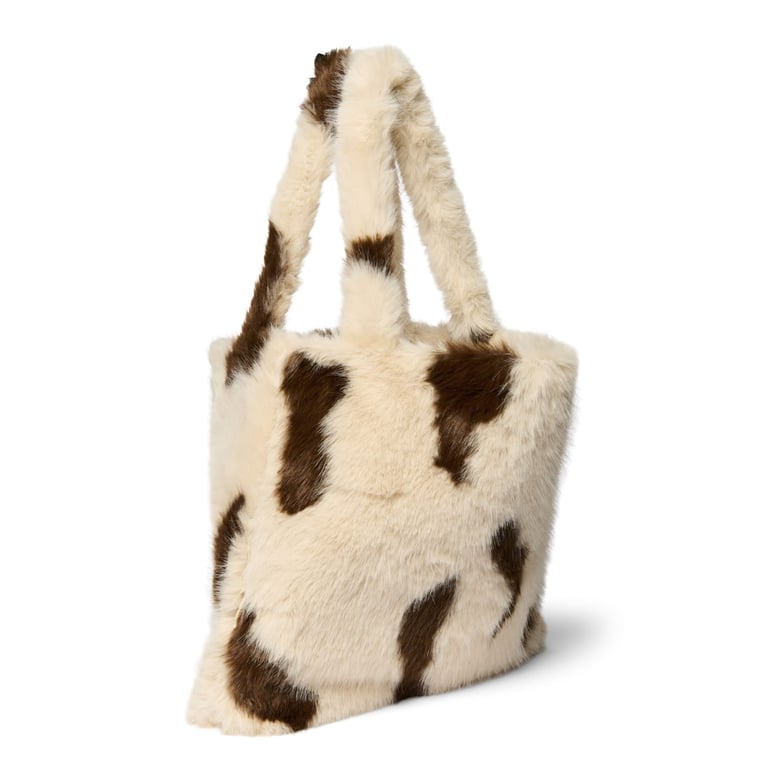 Studio Noos Teddy Faux Fur Mom-bag Holy Cow 1