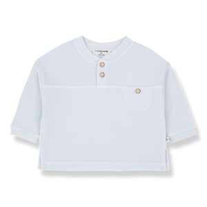 1+ in the family Sweater Amorgos, misty-blue