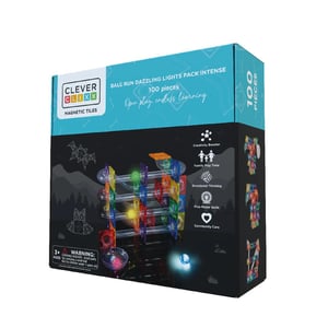 Cleverclixx Ball Run Dazzling Lights Pack Intense (100 Teile)
