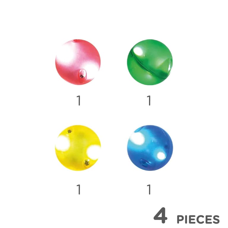 Cleverclixx Balls Pack Dazzling Lights (4 Teile)