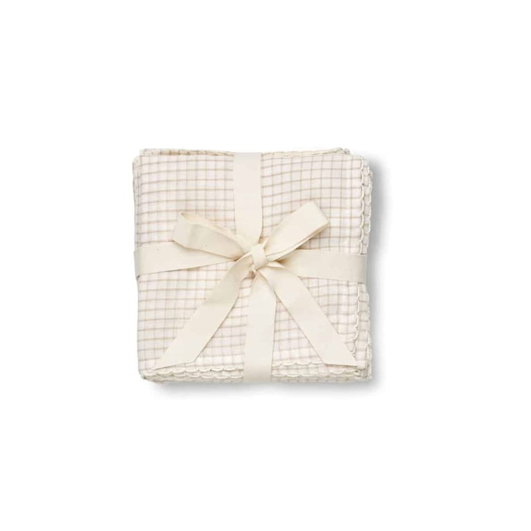 Dear April 3er Pack Musselintuch, Mini Check