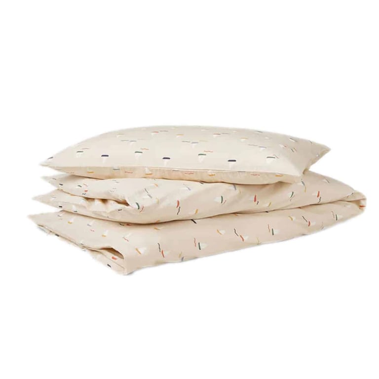 Dear April Junior Bettwäsche, Pond Boats (100x135 cm)