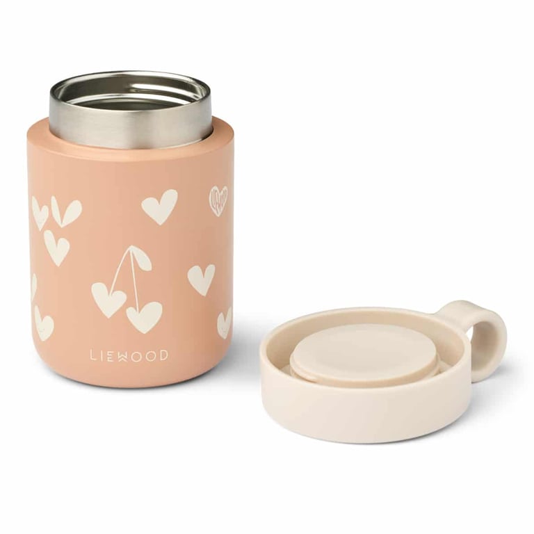 Liewood Food Jar Kiani Sweethearts/ Pale tuscany 1