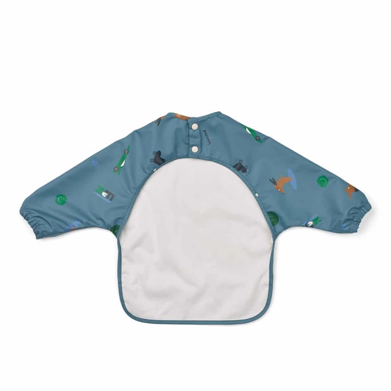 Liewood Lätzchen Merle Cape Fun/ Beach blue 1
