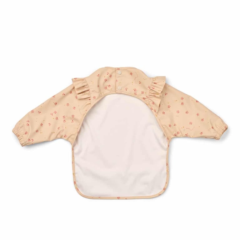 Liewood Lätzchen Merle Ruffle Cape, Mini Butterfly/ Apple blossom 1