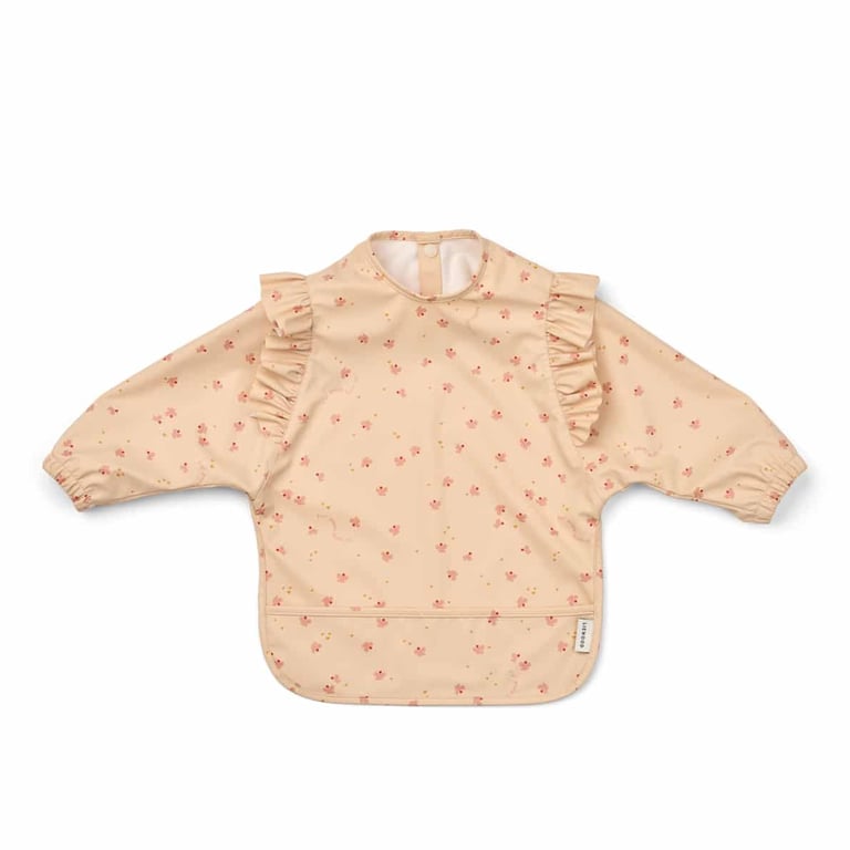 Liewood Lätzchen Merle Ruffle Cape, Mini Butterfly/ Apple blossom