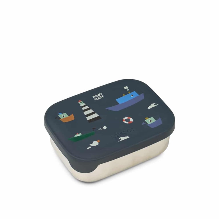 Liewood Lunchbox, Arthur Sailing Classic navy