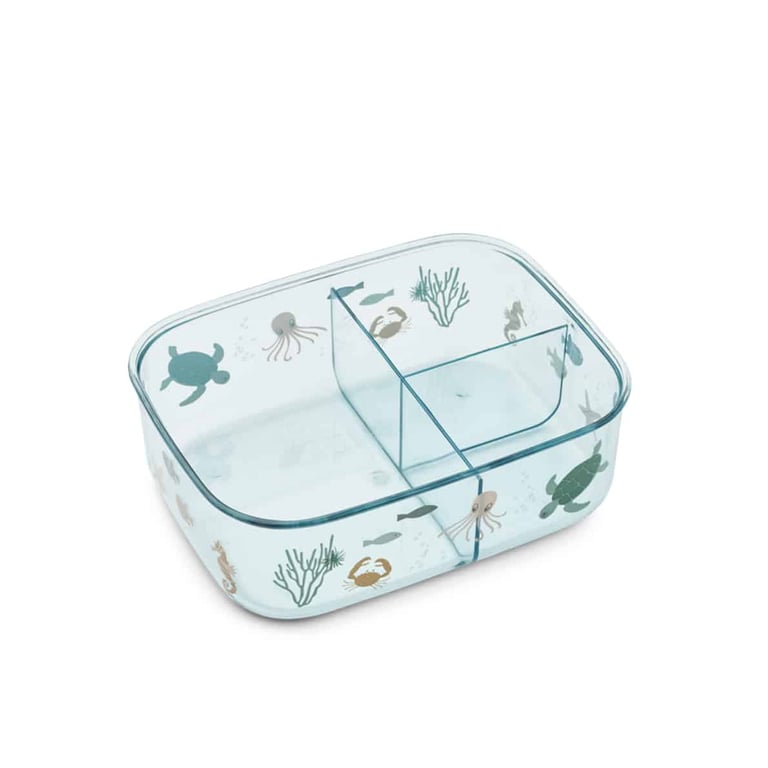 Liewood Lunchbox Arthur Tritan, Sea creature/ Sandy 1