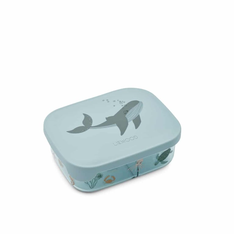 Liewood Lunchbox Arthur Tritan, Sea creature/ Sandy