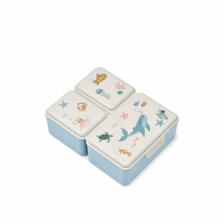 Liewood Lunchbox Driss, Sea creature/ Sandy