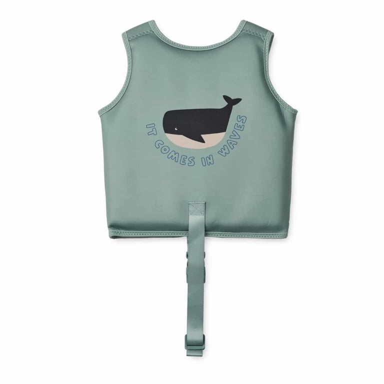 Liewood Schwimmweste Dove, It comes in waves/ Peppermint 1