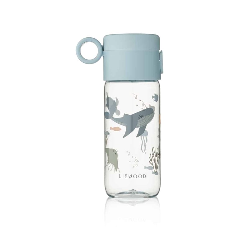Liewood Trinkflaschen Clemence Tritan 350 ml, Sea creature / Sandy