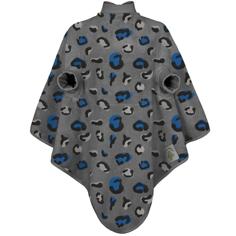 Little Casimir Lätzchen Boo - Frottee Waterproof Cobalt Cat