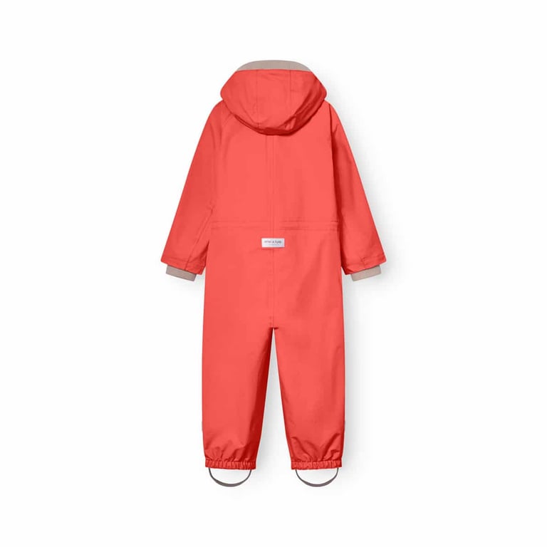 Mini a ture Spring Coverall Matwisto Fleece gefüttert, Paprika Red 1