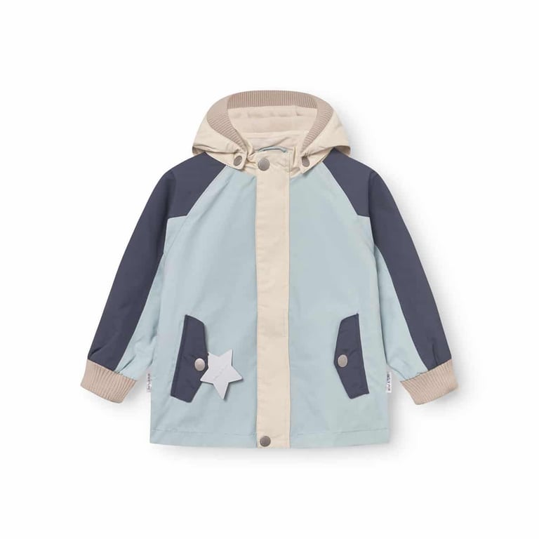 Mini a ture Spring Jacke Matwally Fleece gefüttert, Cloud blue col. b.