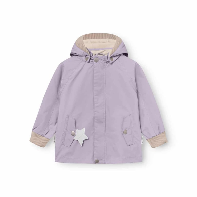 Mini a ture Spring Jacke Matwally Fleece gefüttert, Minimal lilac