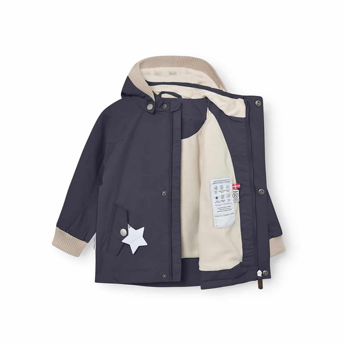 Mini a ture Spring Jacke Matwally Fleece gefüttert, Ombre blue 2