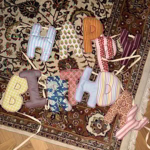 Wollbebi x Friedalovesemil Girlande Happy Birthday