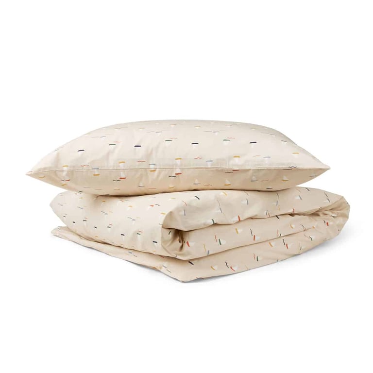 Dear April Erwachsenen Bettwäsche, Pond Boats (135 x 200 cm)