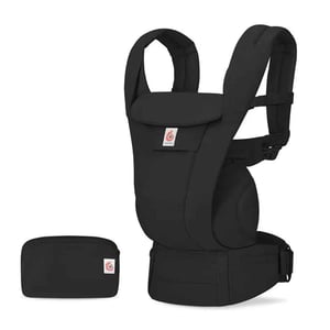 Ergobaby Baumwolle Omni Deluxe Babytrage, Onyx Black
