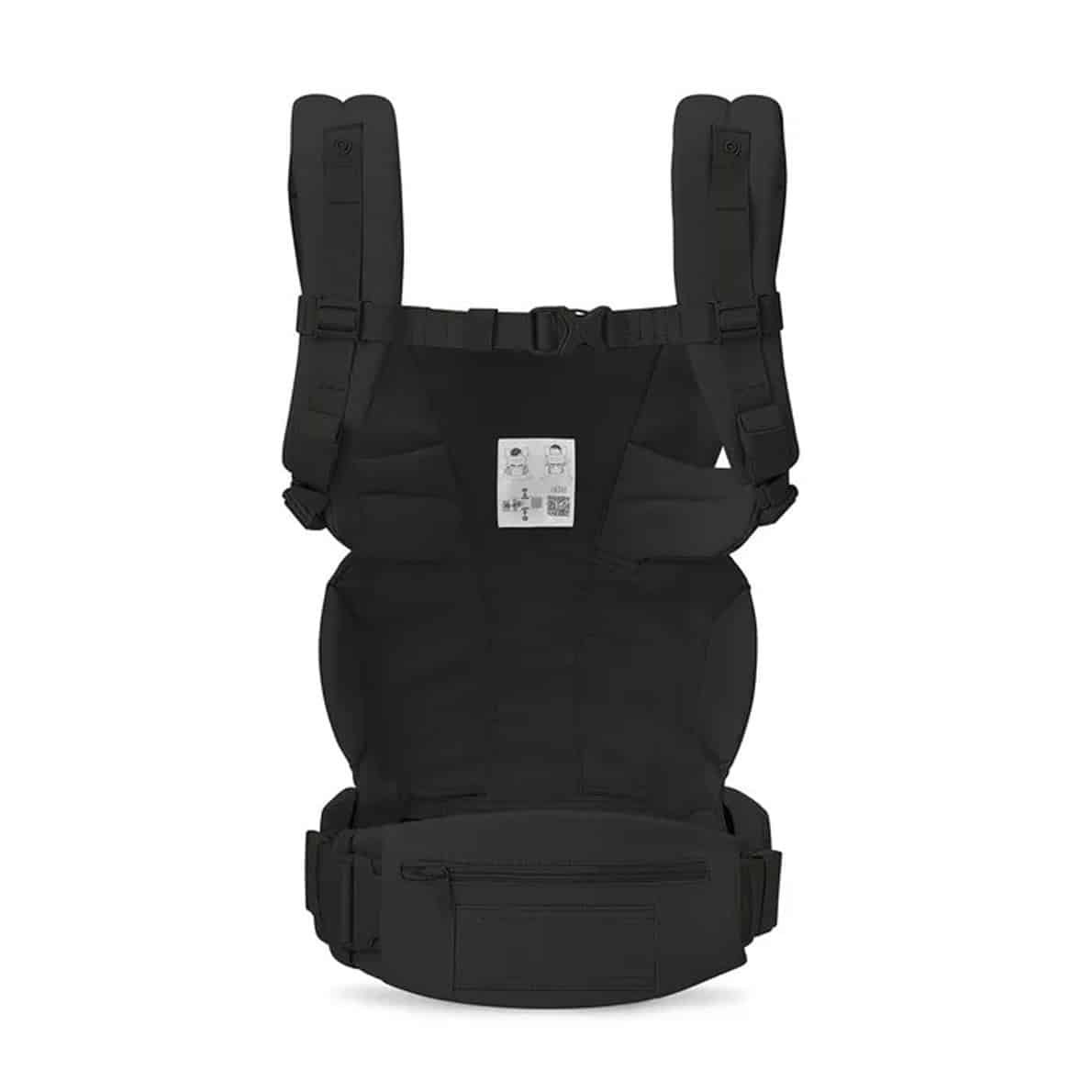Ergobaby Baumwolle Omni Deluxe Babytrage, Onyx Black
