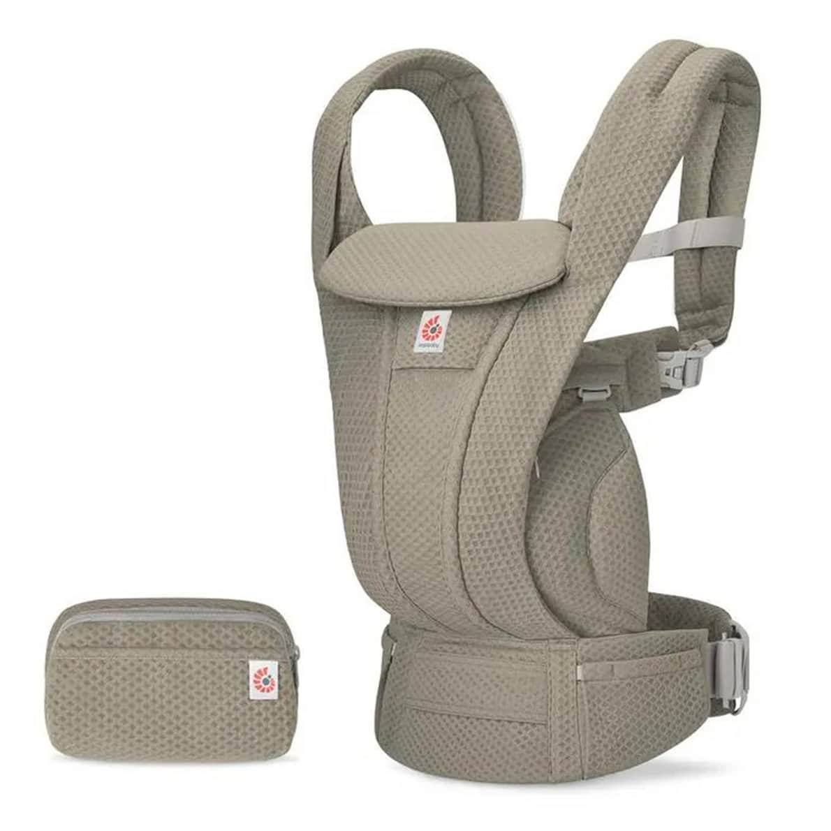 Ergobaby Mesh Omni Deluxe Babytrage, Soft Olive