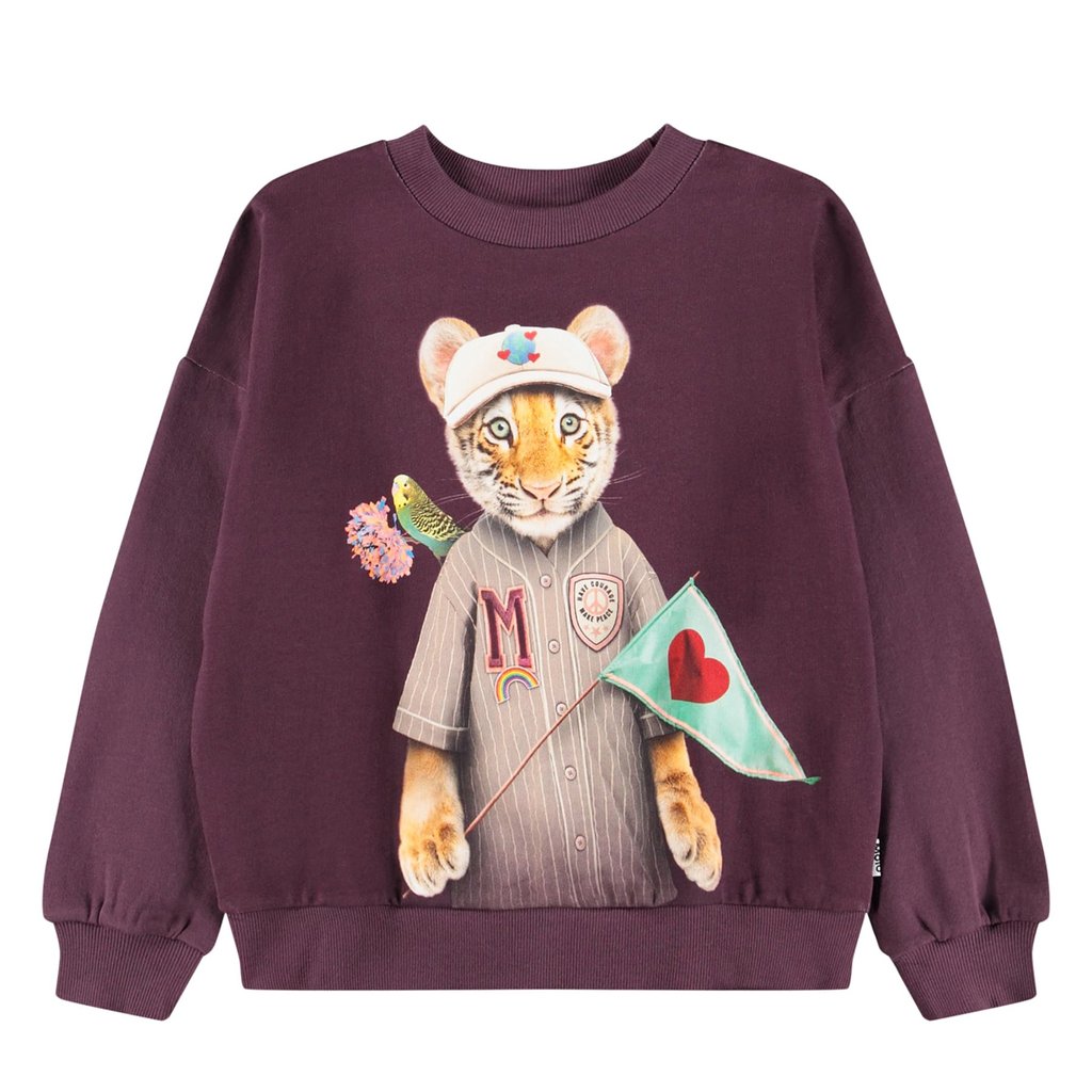 Molo Sweatshirt Maxi, Sporty Tiger