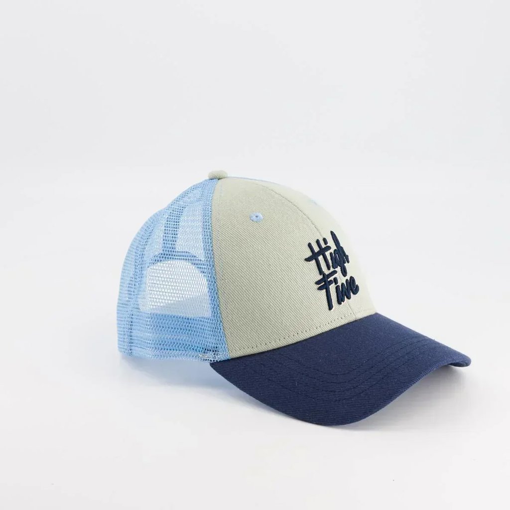 Chamaye Cap Casquette Trucker High Five, bleu