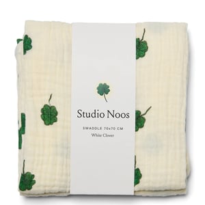 Studio Noos Swaddle White Clover (70 x 70 cm)