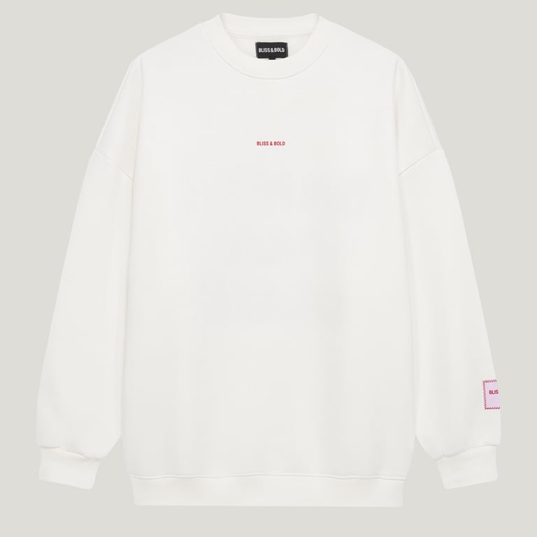 Bliss & Bold Santa Fan Club Sweater (Erwachsene), off-white 1
