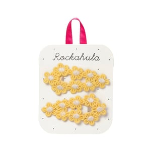 Rockahula Kids Haarspangen Crochet Flower Clips, yellow