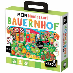 Headu Lernspiel Mein Montessori Bauernhof