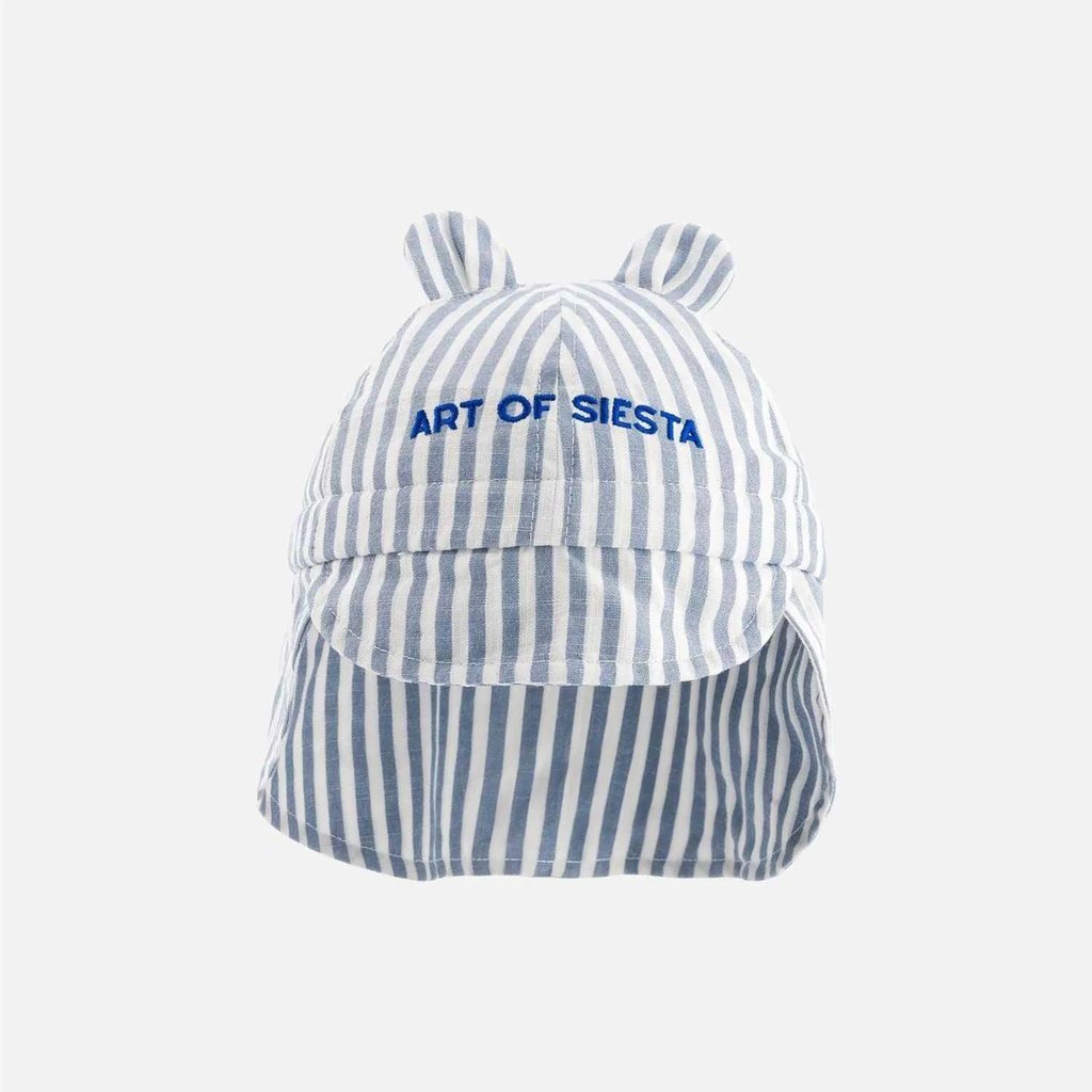 Chamaye Sonnenhut Bob Art of Siesta, Blue Striped