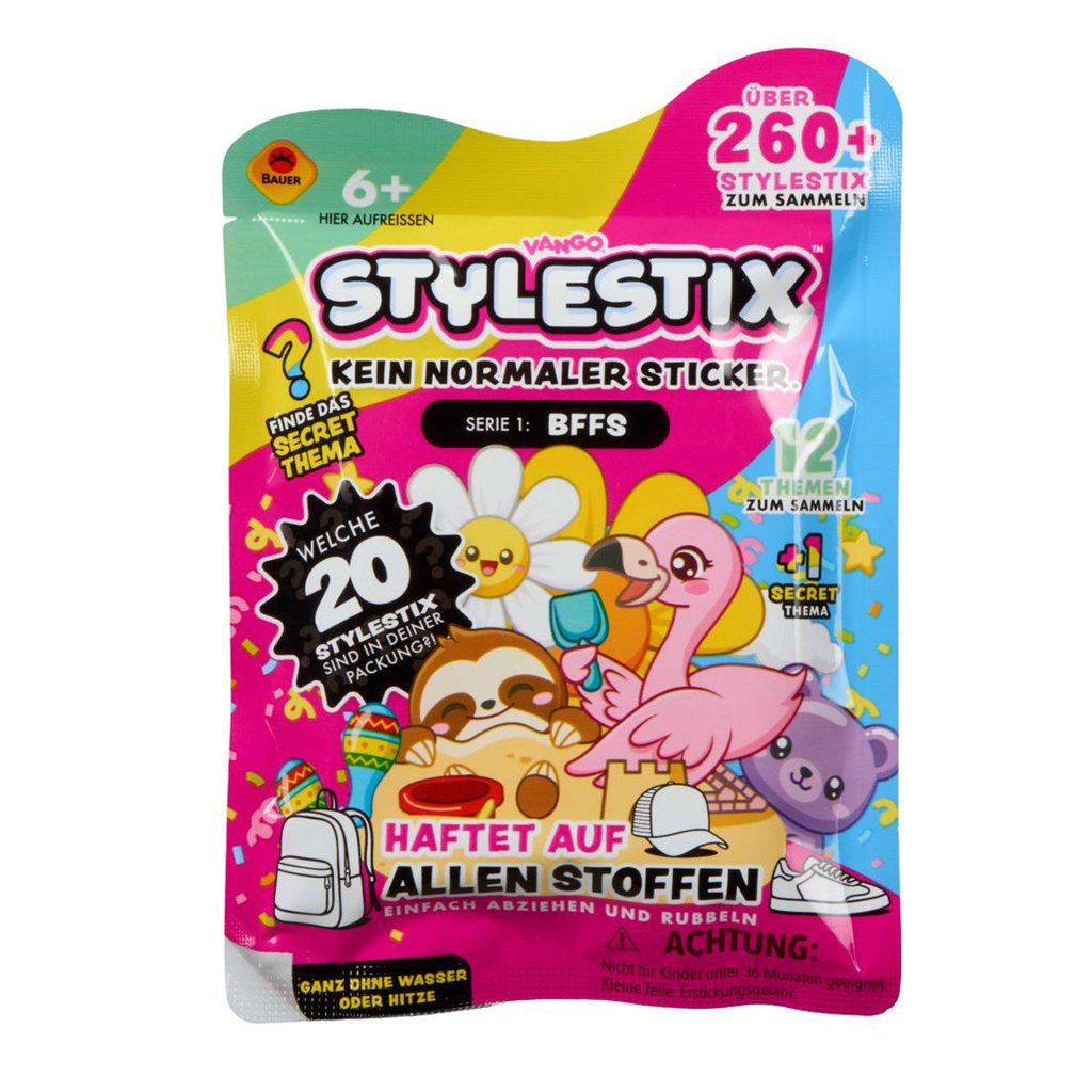 StyleStix 20 Sticker Folienbeutel (Überraschungspackung)