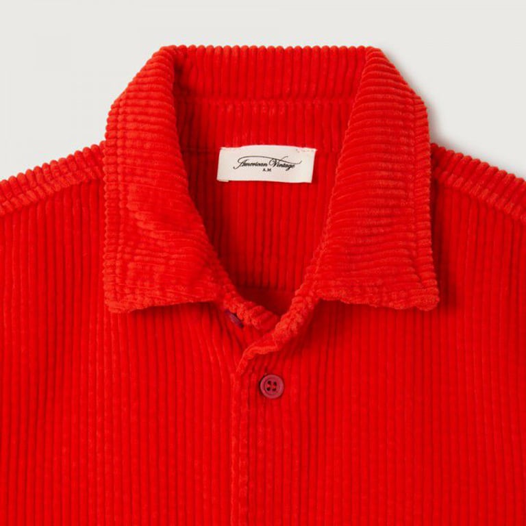 American Vintage Cordhemd Padow, Love Vintage 1