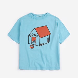 Bobo Choses Kinder T-Shirt Pickles Is At Home T-shirt, light blue