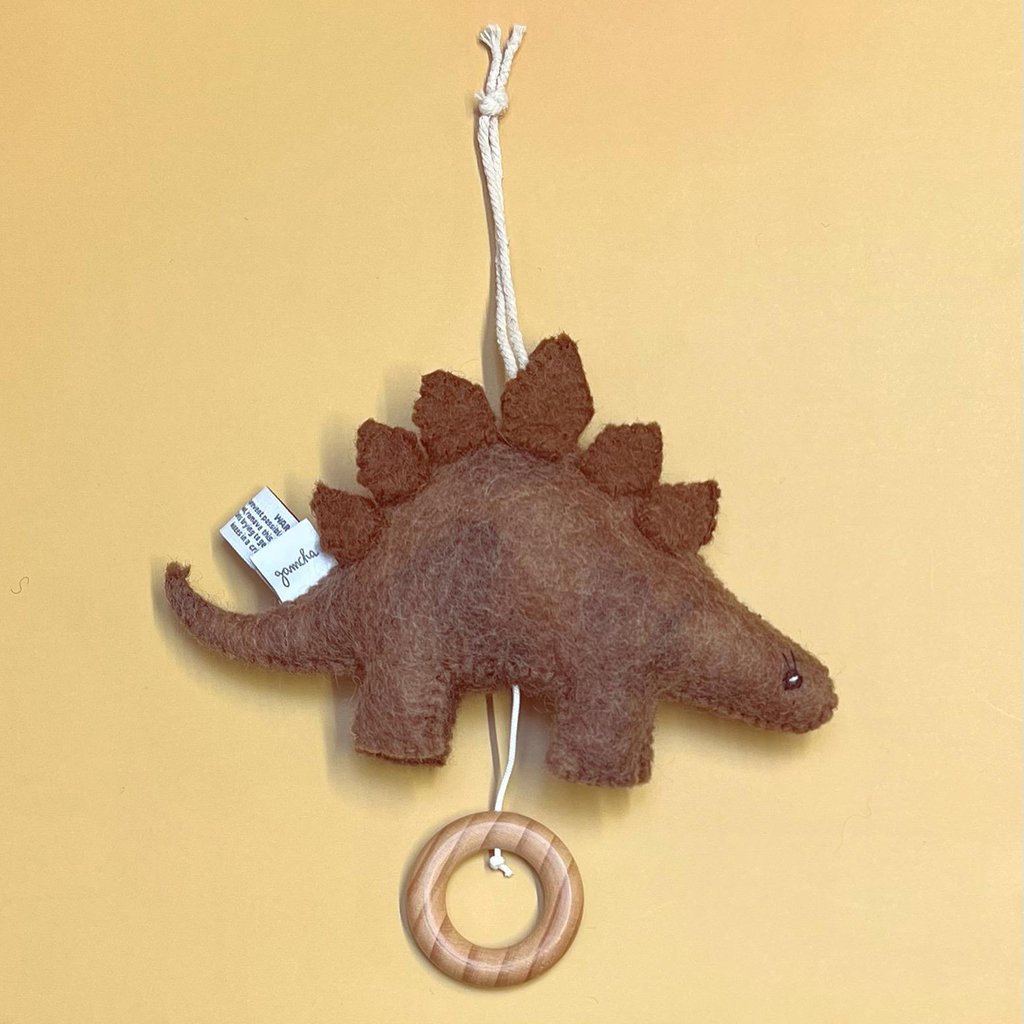 Gamcha Musikmobile Spieluhr Dinosaurier, braun