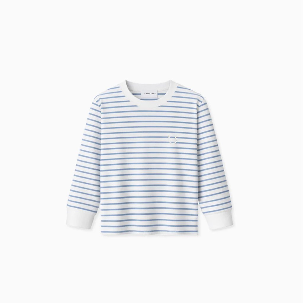 Famvibes Longsleeve Shirt striped Baby/Kids, blue