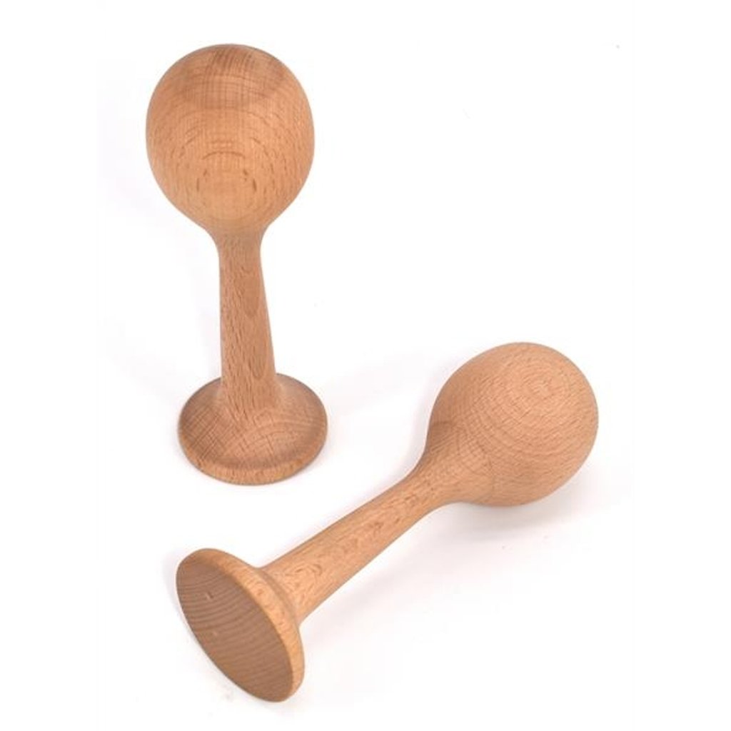 Voggenreiter Kleine Holz-Maracas (Paar)