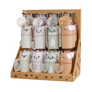 Lulubug Mini Silikonanhänger mit Tiermotiven