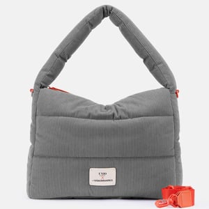 Les Visionnaires x Unio Hobo Corduroy, light grey