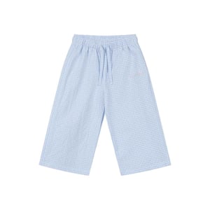 Famvibes Hose Kids Gingham - blau