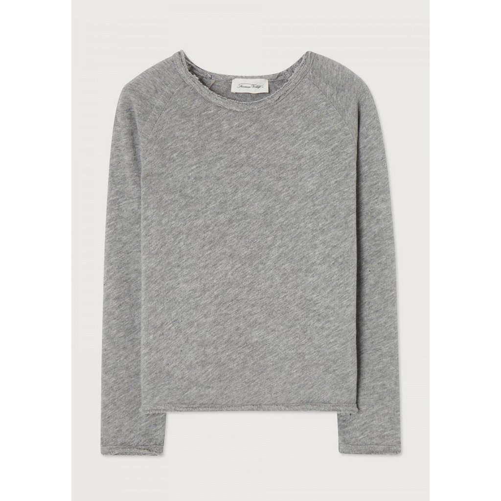 American Vintage Langarm-Shirt Sonoma, gris chine
