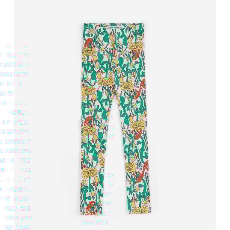 Bobo Choses Kinder Leggings Herbalist all over, multicolor